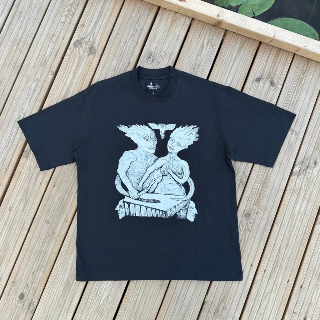 arrak 'with snake' oversized t shirt
